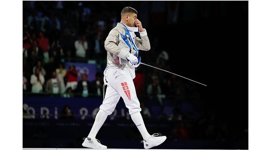 Фарес Фарджани завоевал серебро в фехтовании на Олимпийских играх 2024 в Париже
